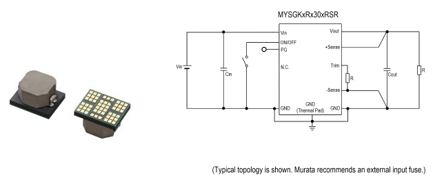 Murata村田MYSGK1R830FRSR非隔離降壓DC-DC轉(zhuǎn)換器 