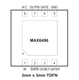 MAX6496ATA+T高性能電源管理芯片 現(xiàn)貨