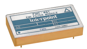 Interpoint FMC-461 EMI輸入濾波器:高性能EMI解決方案